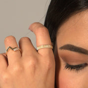 Ribbed Ring - Karen's Fine Jewellery