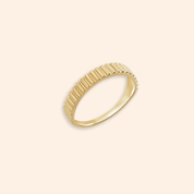 Ribbed Ring - Karen's Fine Jewellery