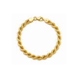 Gold Rope Chain Bracelet