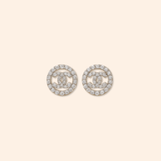 Round Coco Studs - Karen's Fine Jewellery