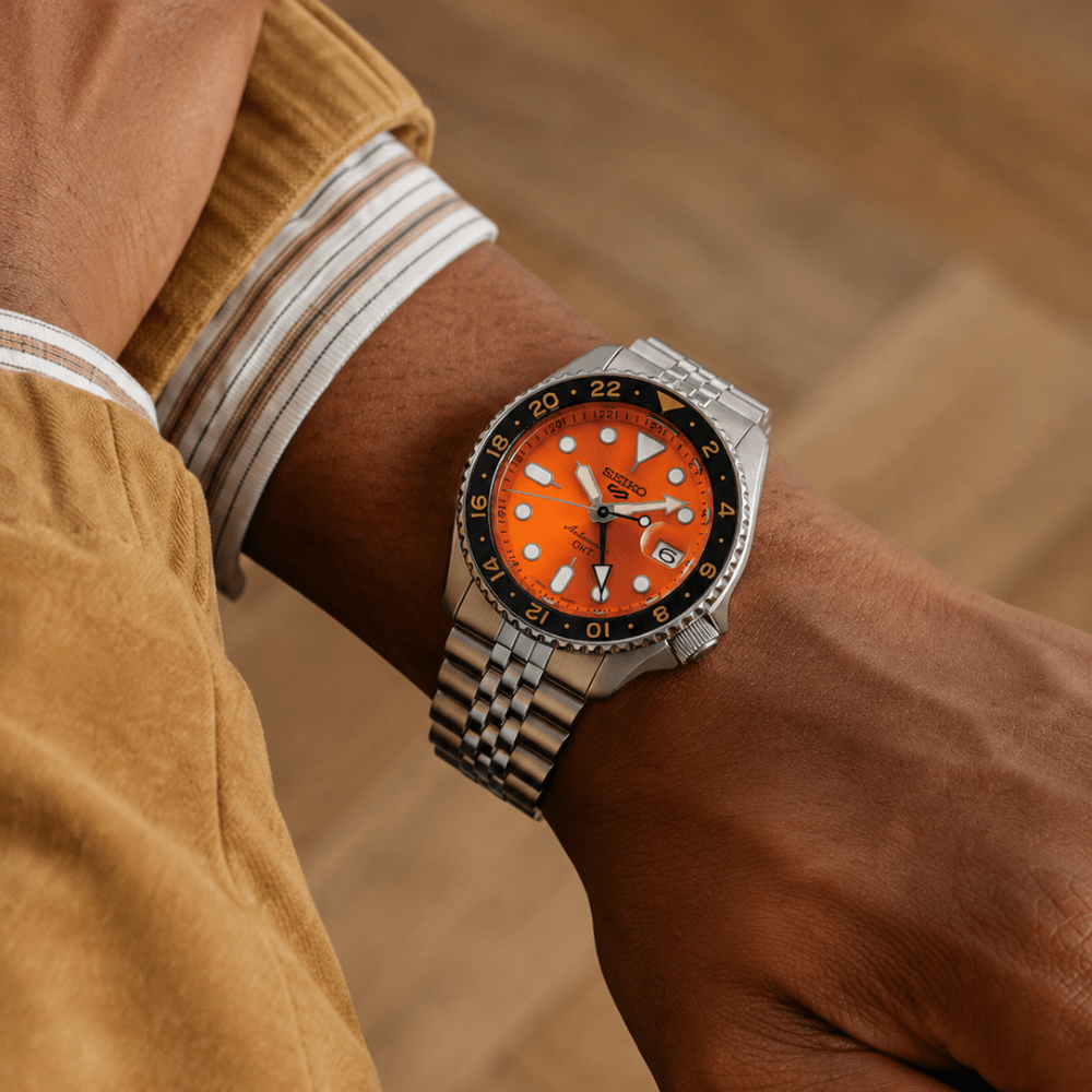 Seiko 5 Sports GMT Watch - Karen's Fine Jewellery