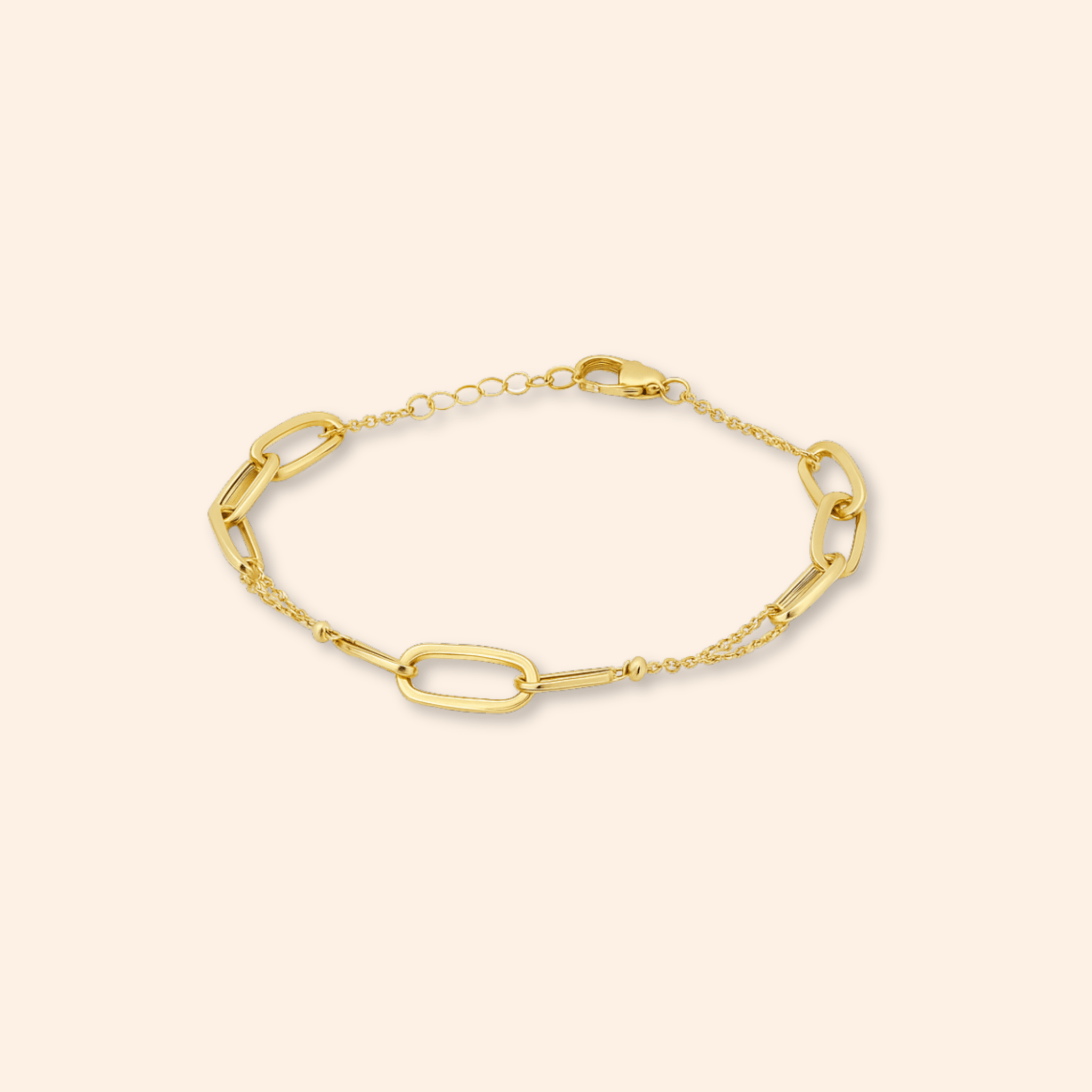Semi Clip Bracelet - Karen's Fine Jewellery