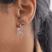 Serpent Pavé Drops - Karen's Fine Jewellery