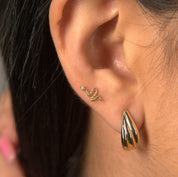 Serpent Studs - Karen's Fine Jewellery