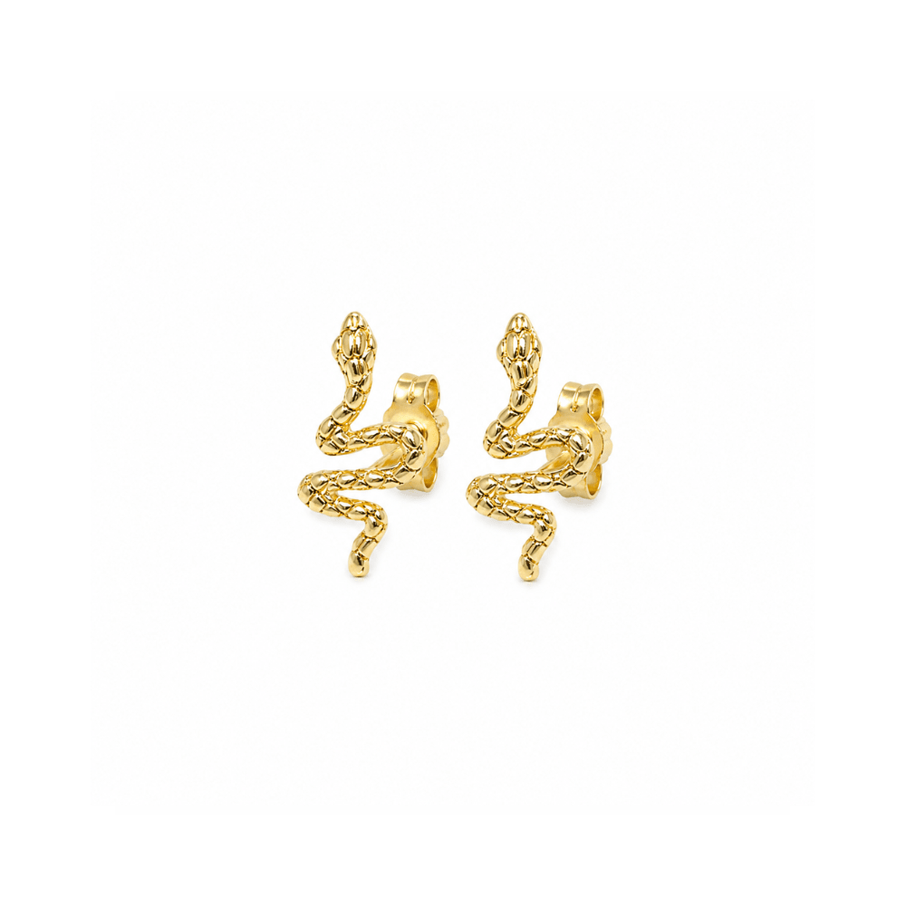 Serpent Studs - Karen's Fine Jewellery