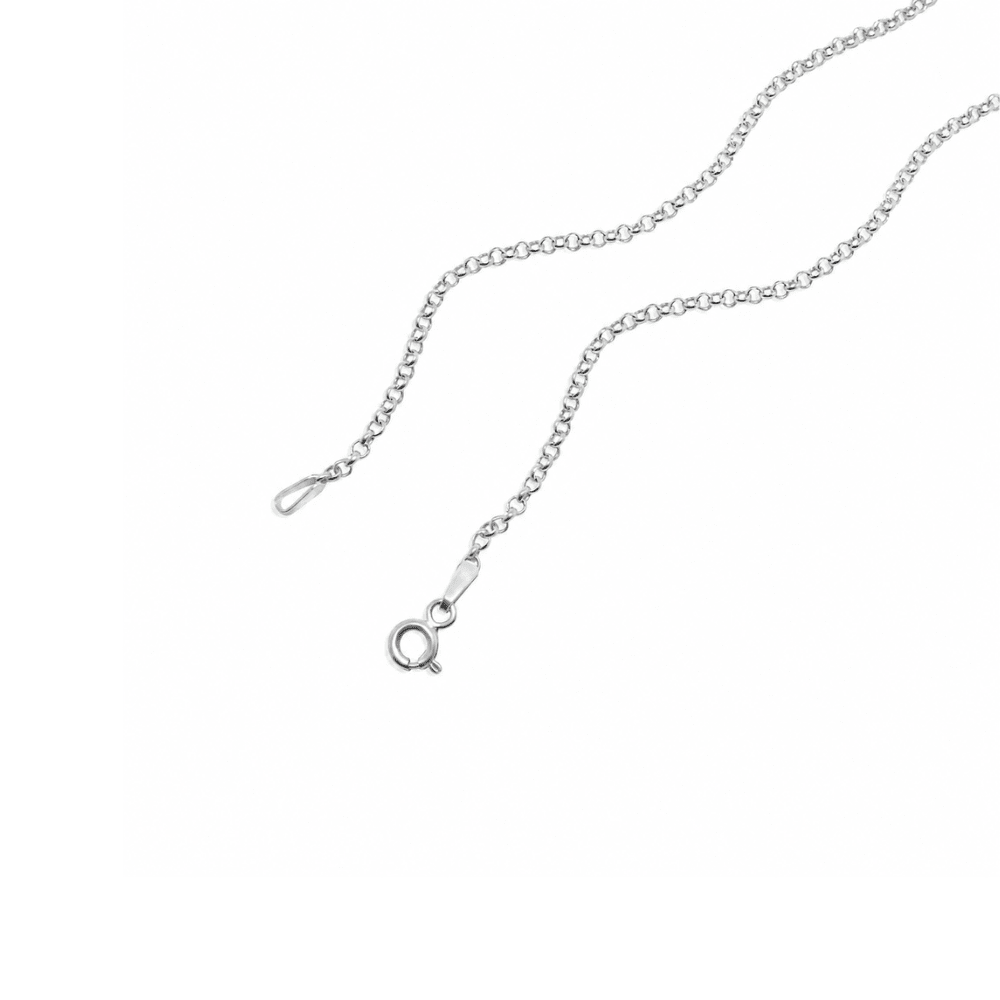 Silver Initial Necklace - Karen's Fine Jewellery