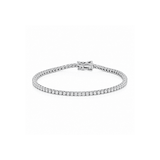 Silver Lab Diamond Tennis Bracelet
