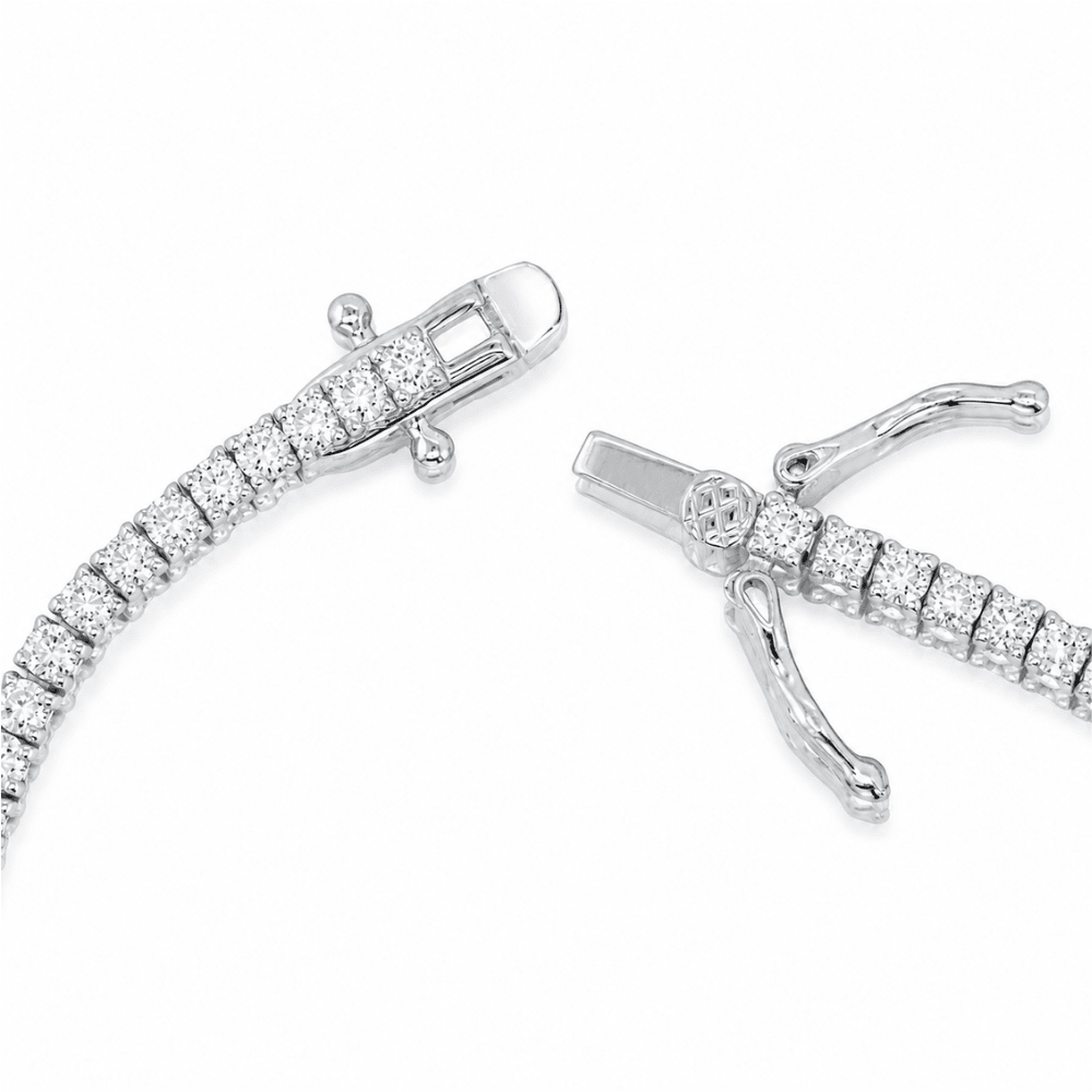 Silver Lab Diamond Tennis Bracelet - Karen's Fine Jewellery