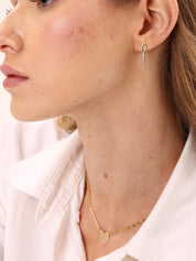 Sparkling Drop Studs - Karen's Fine Jewellery