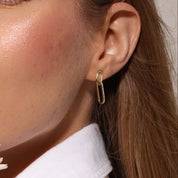 Sparkling Drop Studs - Karen's Fine Jewellery