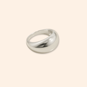 Thick Dome Ring - Karen's Fine Jewellery