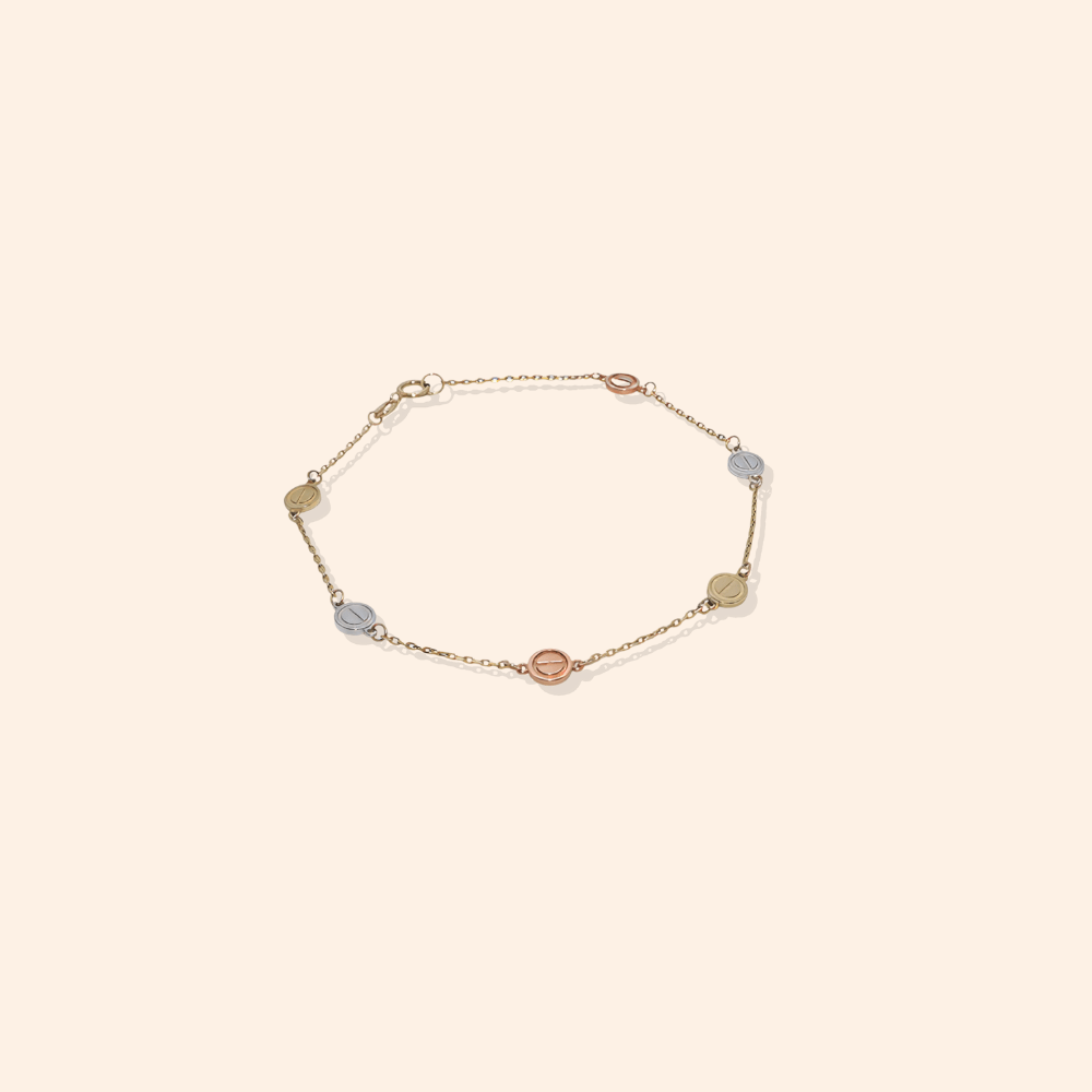 Tres Oro Bracelet - Karen's Fine Jewellery