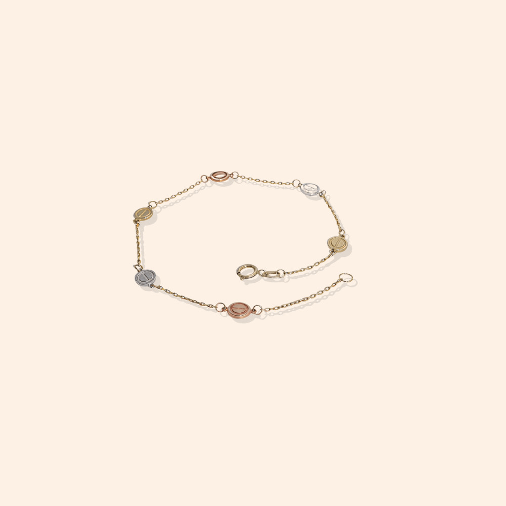 Tres Oro Bracelet - Karen's Fine Jewellery