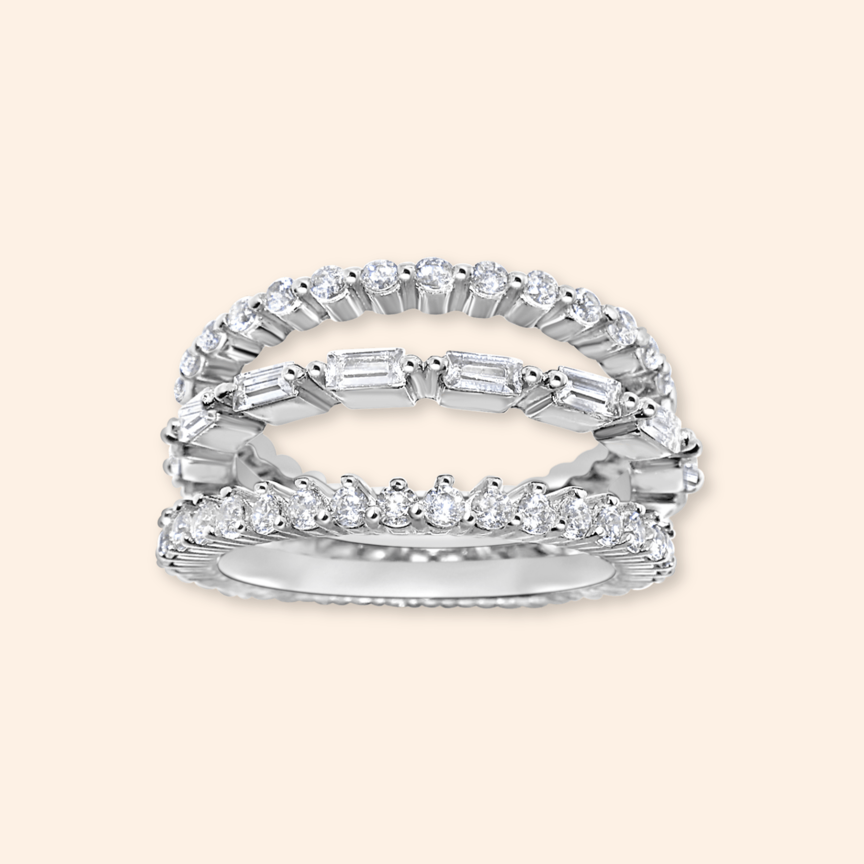 Trinity Silver Rings - Karen&#39;s Fine Jewellery