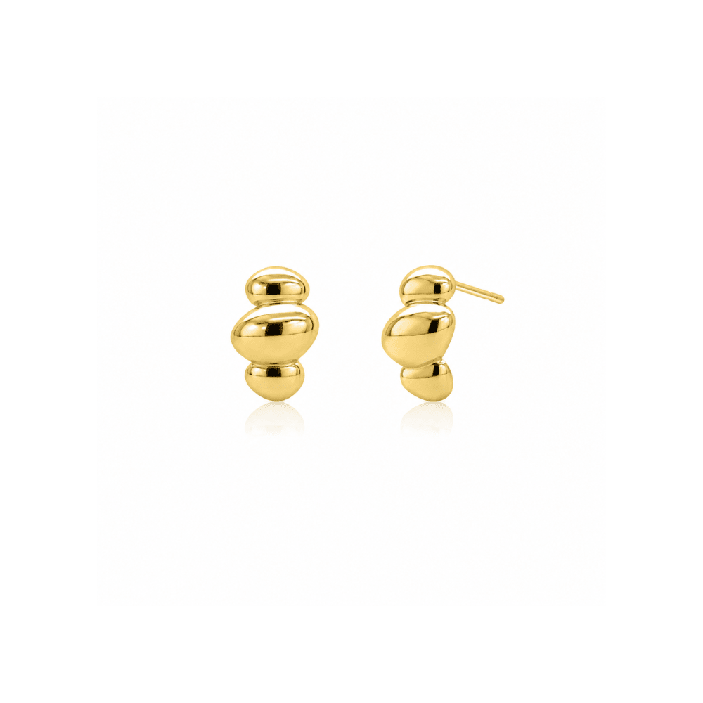 Trio Bubble Studs - Karen's Fine Jewellery