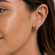 Trio Bubble Studs - Karen's Fine Jewellery