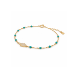 Turquoise Hamsa Bracelet