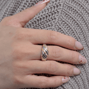 Two - tone Stars Ring - Karen's Fine Jewellery