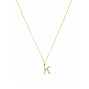 Vermeil Initial Necklace - Karen's Fine Jewellery
