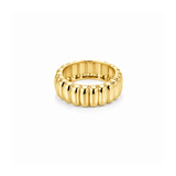 Vermeil Puffy Band Ring