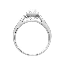 Load image into Gallery viewer, Princess Halo Engagement Ring
