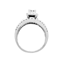 Load image into Gallery viewer, Square Halo Engagement Ring
