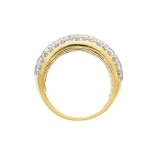 Load image into Gallery viewer, Yellow Six Line Cocktail Ring
