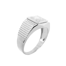 Load image into Gallery viewer, Square Cubic Zirconia Ring
