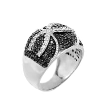 Load image into Gallery viewer, Black and White Cocktail Ring
