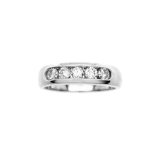 Load image into Gallery viewer, Five Diamond Wedding Band
