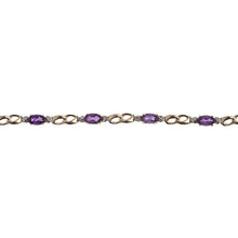 Load image into Gallery viewer, Yellow Gold Genuine Stone Bracelet
