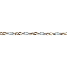 Load image into Gallery viewer, Yellow Gold Genuine Stone Bracelet
